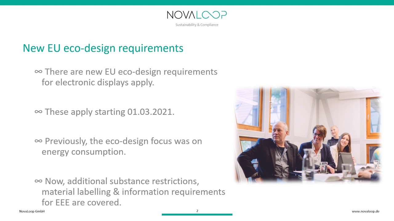 UPDATE: New EU eco-design requirements!