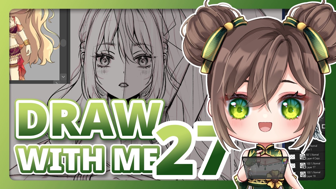 🐼🌻 [28]┊cozy arting - slow potato today ❤️「 mic off」