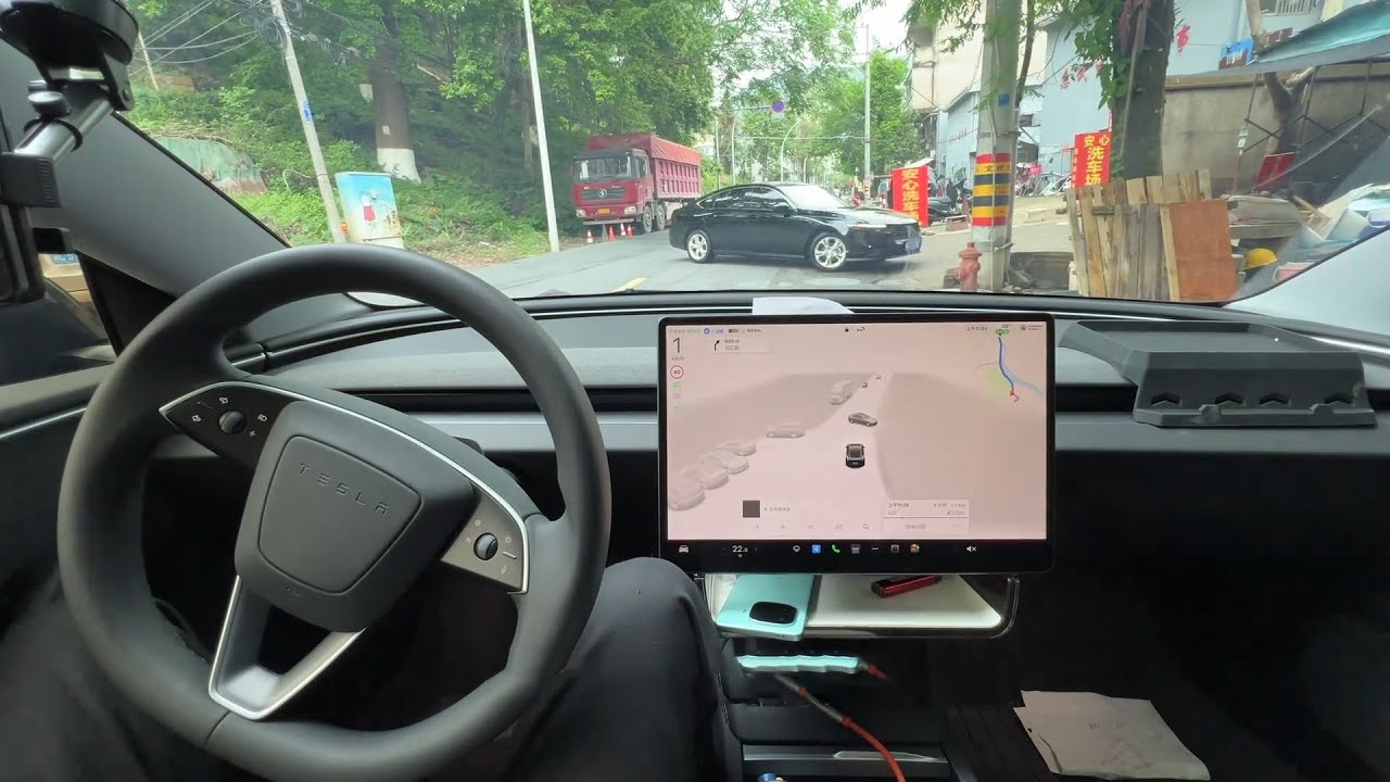 Dispute over Route Plans: Tesla Pure Vision vs. Huawei Vision + Radar Fusion. | Tesla FSD in China