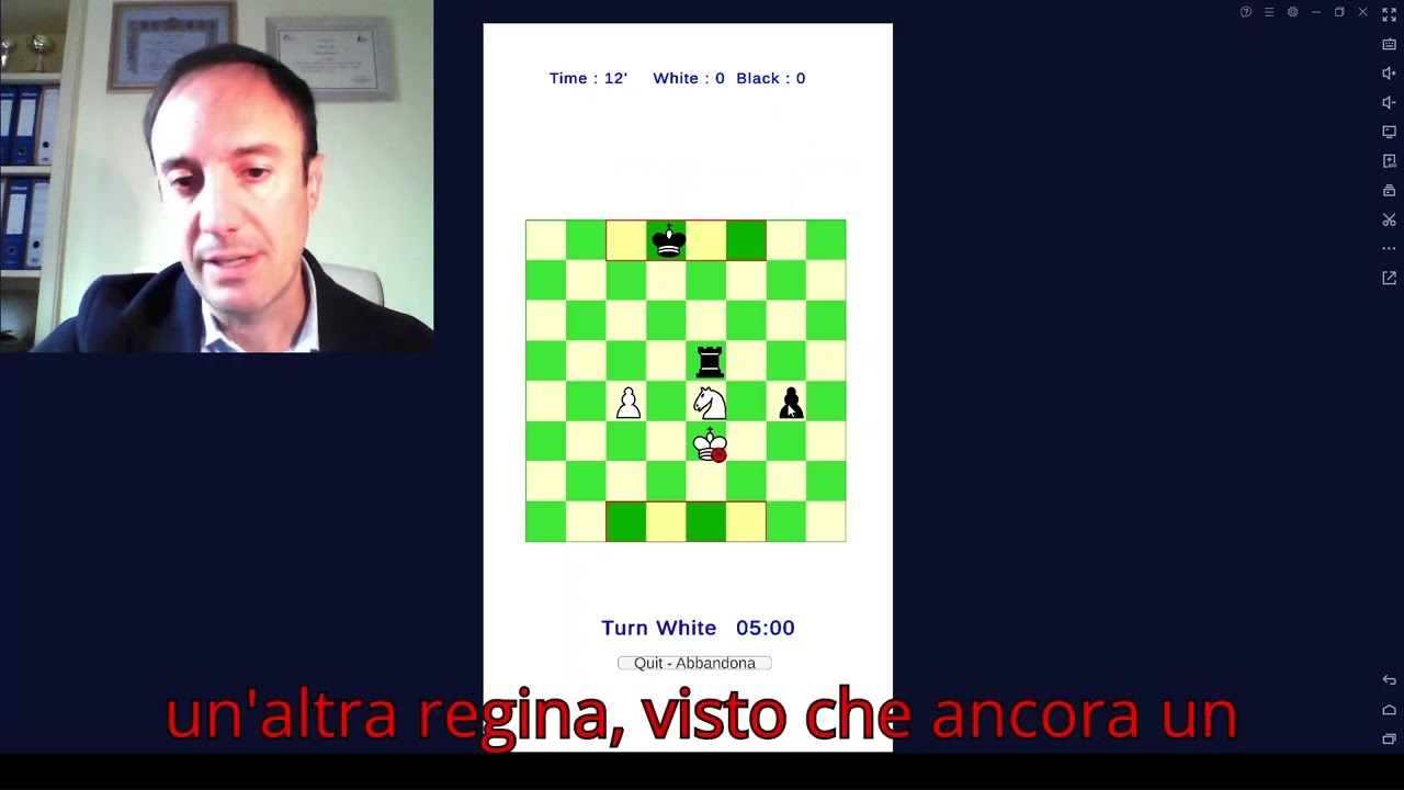 08 Mosse in partita e la cattura del Re