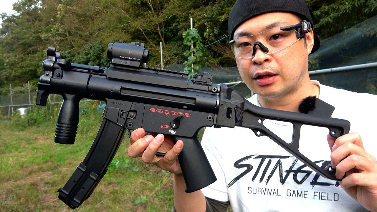 初速アップ！東京マルイ MP5クルツ ストックカスタム