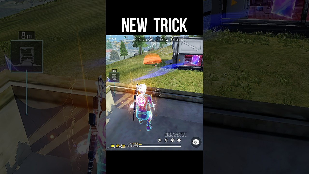 New Trick 🔥 Best BR Rank Push Trick #srikantaff