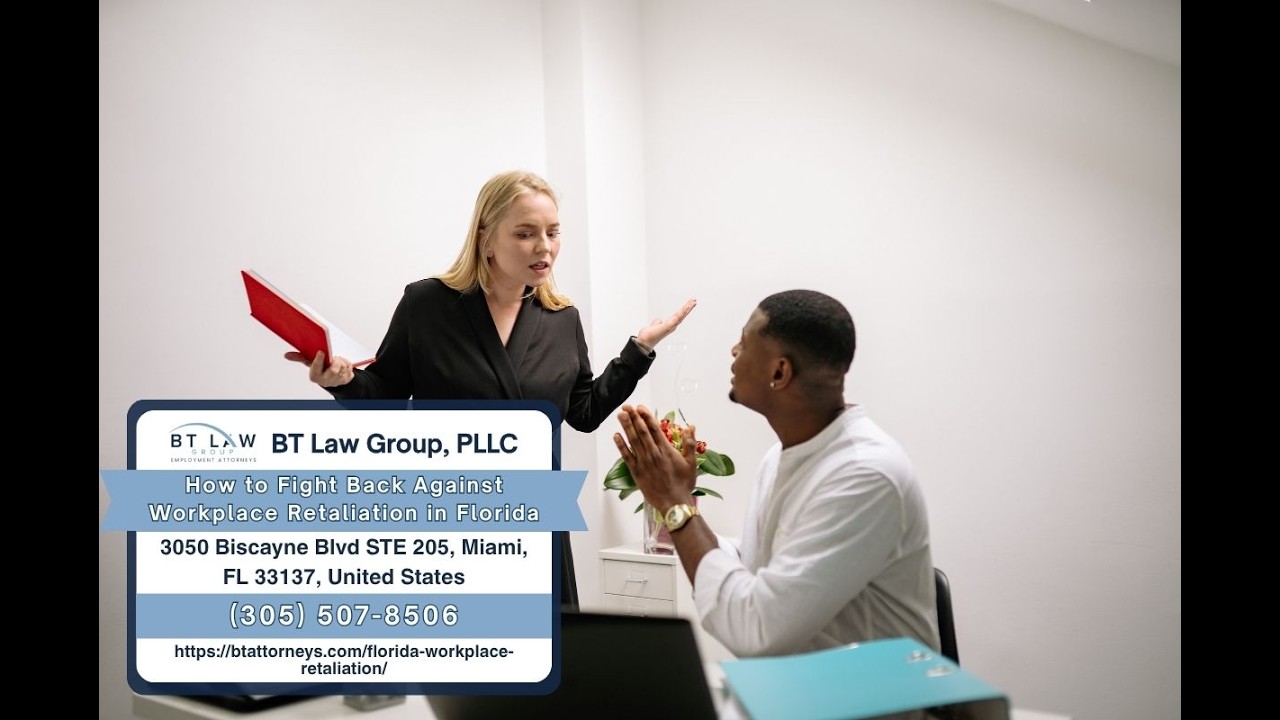 Как дать отпор преследованиям на рабочем месте во Флориде? &mdash; BT Law Group