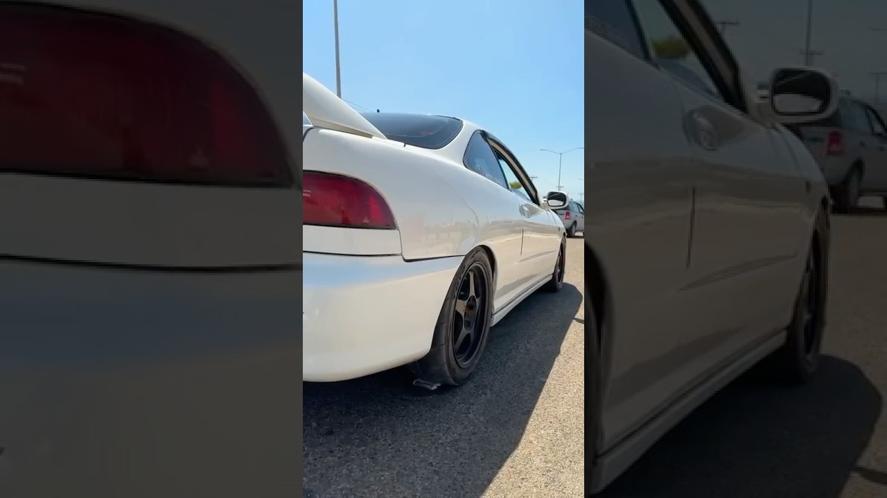 Turbo Integra CRAZY ENDING #kswap #precisionturbo #k24 #turbo #street #awd #e85
