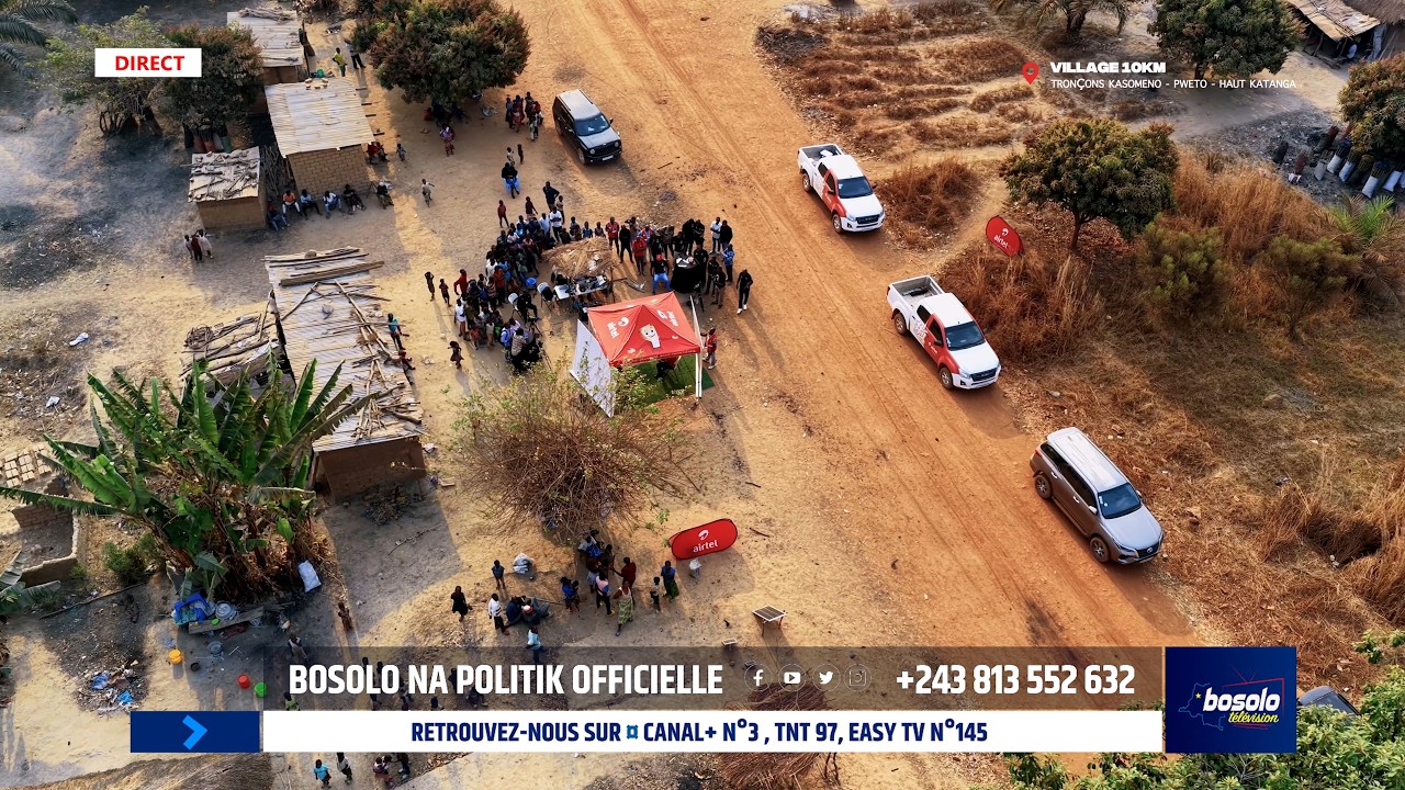 BOSOLO NA POLITIK | AIRTEL RDC ET STARLINK POUR UNE CONNEXION CONTINUE, M&Ecirc;ME EN ZONES NON COUVERTES