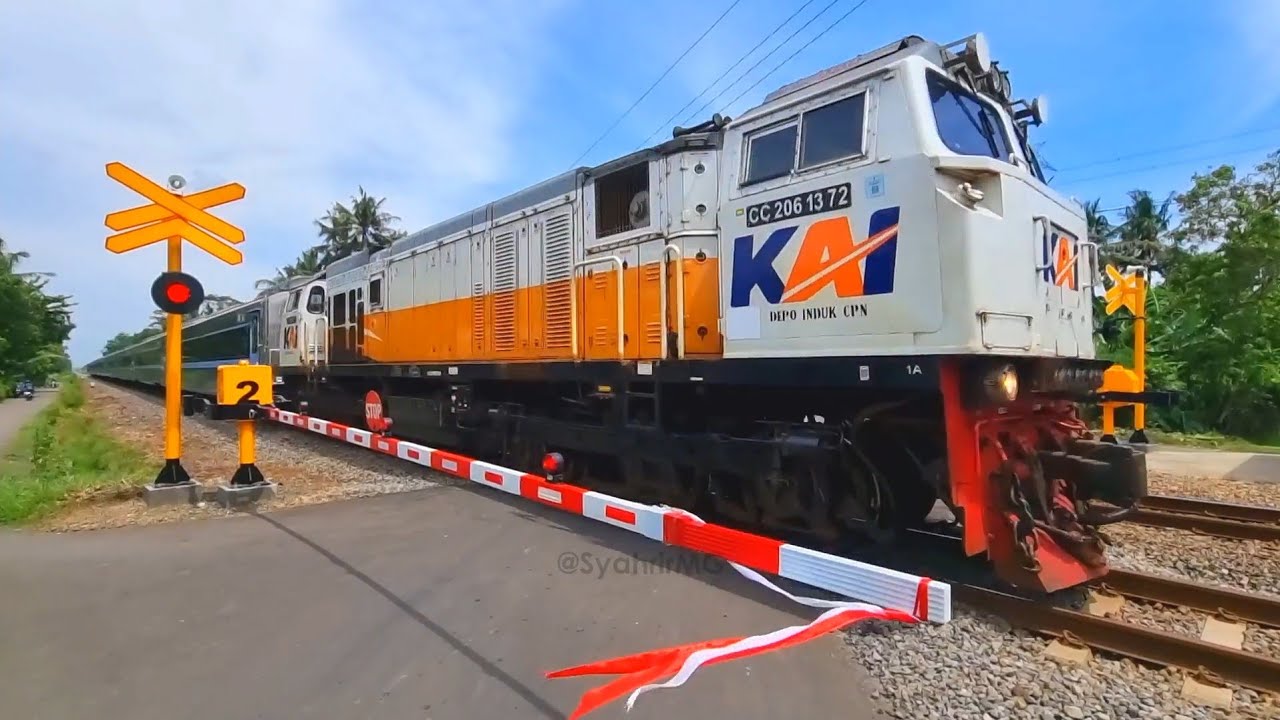 2 Perlintasan Kereta Api | Palang Baru Standar | WANTECH SeDeRhana