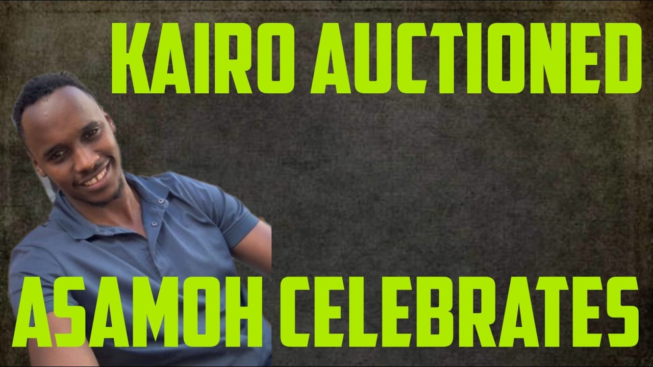 Khalif Kairo's #1 Hater Asamoh Celebrates After The Public Auction Of Kai And Karo