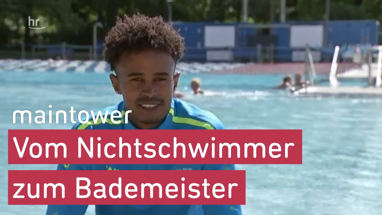 Semir Mohamed arbeitet als Bademeister | maintower
