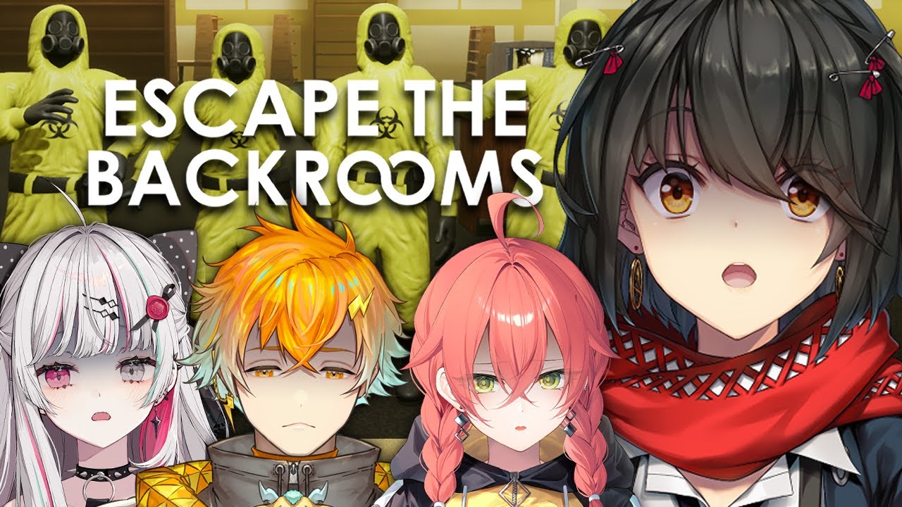 Escape the Backrooms - 後輩３人連れて不気味な空間から脱出します！！！
