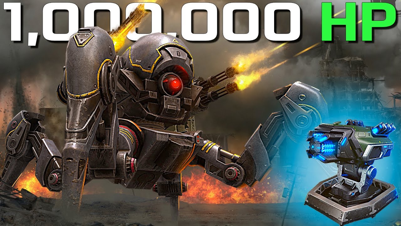 The First Ever 1 Million HP Invader... Remastered Invader - NEW HP Extender | War Robots