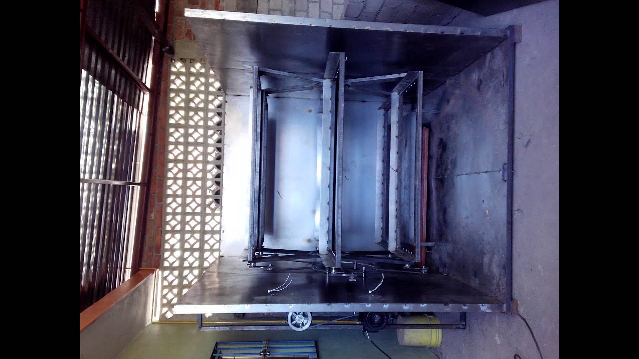 Armado de un Horno de columpios para  18  charolas