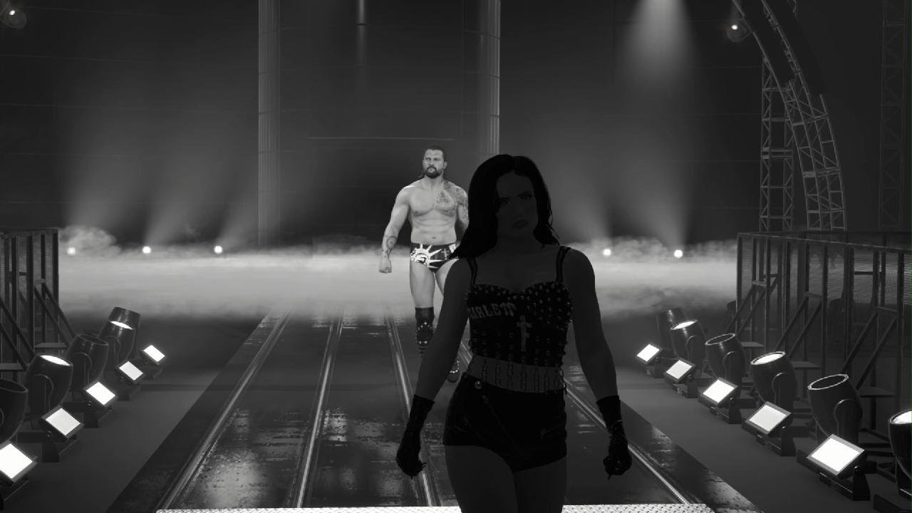 WWE 2K25 Josie Jane & Paragon Jay Pierce vs Karrion Kross & Scarlett
