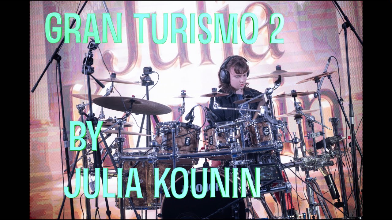 Julia Kounin on Drums Gran Turismo 2