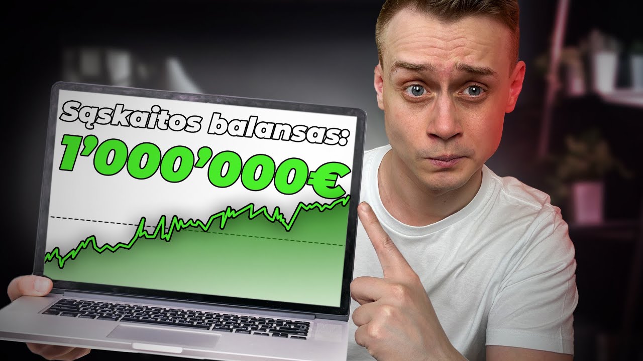 Kelias iki MILIJONO investicijose 2023 &ndash; pradedančiojo ABC. Kur investuoja kiti? Kaip pradėti?