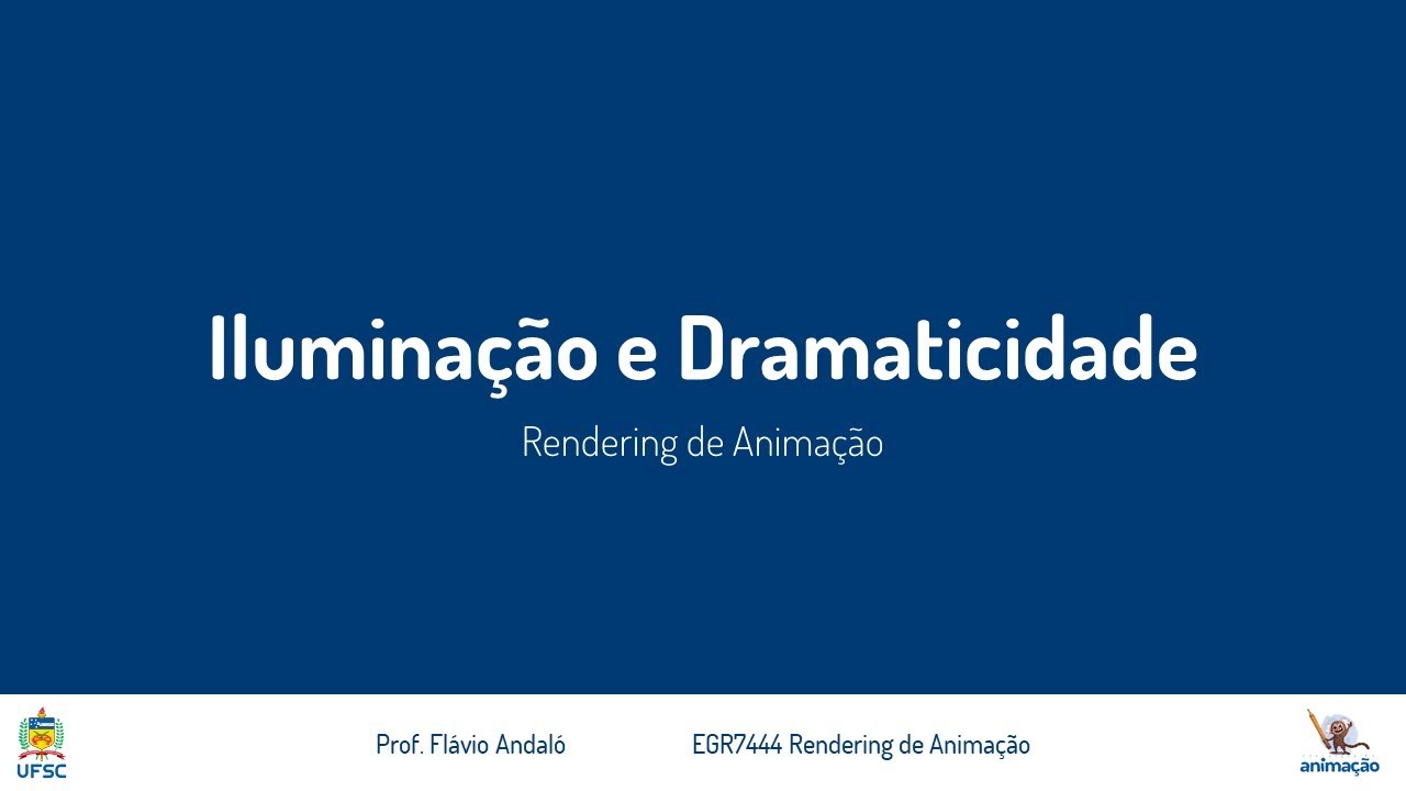 Aulas Rendering - Iluminação e Dramaticidade