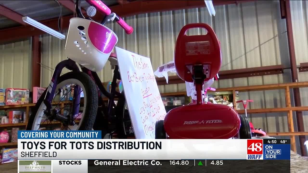 Toys for Tots begin annual toy distribution in the Shoals