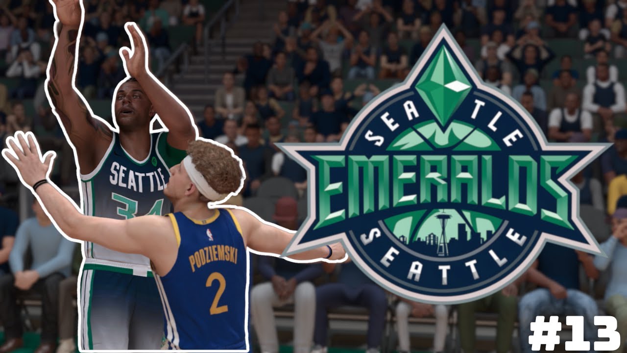Moses Moody is the New Steph? | Seattle Emeralds NBA2K25 MyNBA Ep. 13
