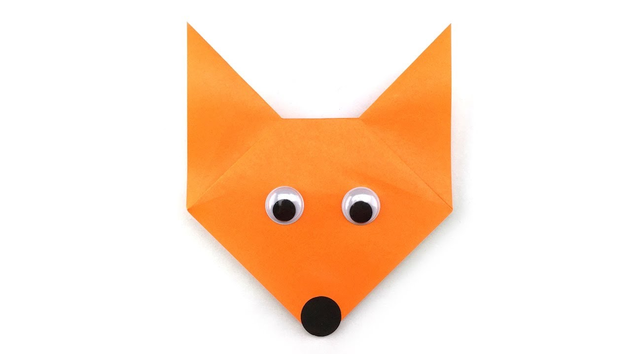 Easy Origami Fox Tutorial (Hyo Ahn)