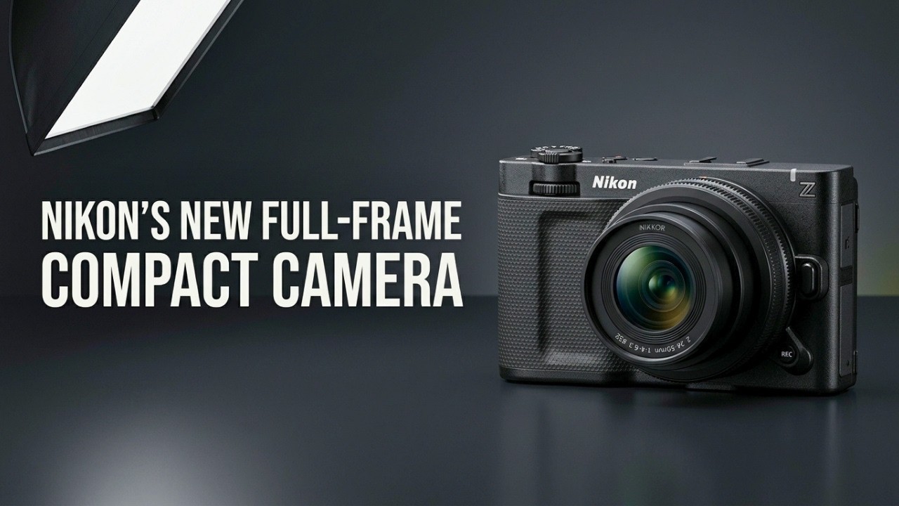 Nikon выпускает новую полнокадровую компактную камеру?!