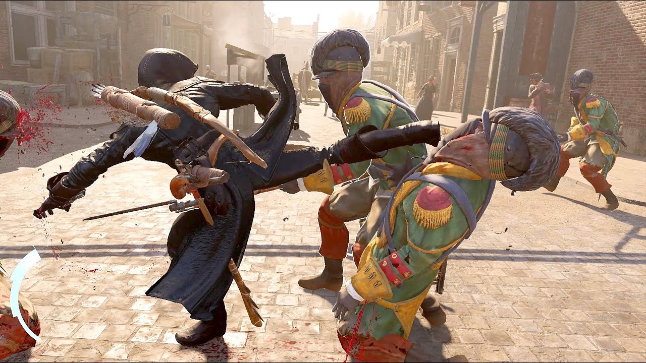 Assassin's Creed 3 Remastered Hidden Blade Master & Arno` s Outfit New York Rampage Ultra Settings