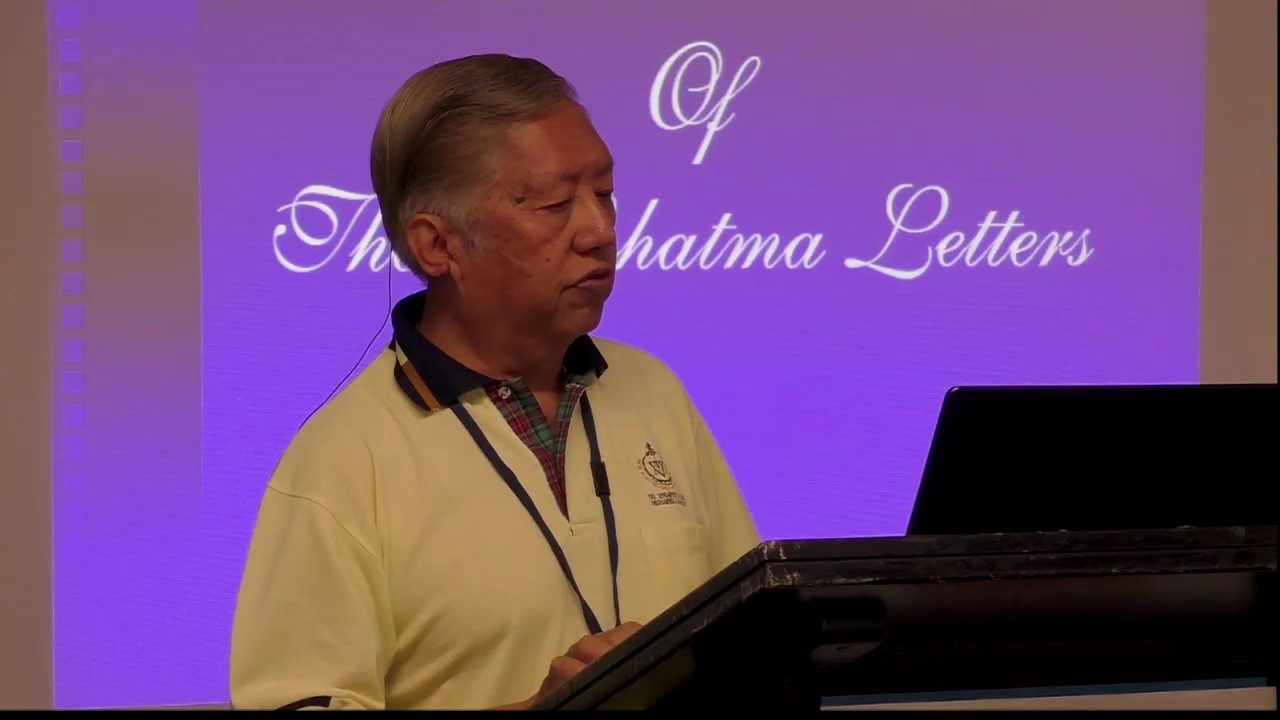 An Overview of the Mahatma Letters -- Chong Sanne