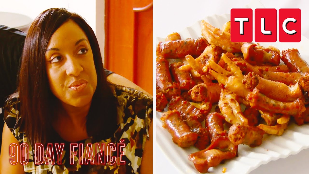 Most Awkward Food Moments | 90 Day Fianc&eacute; | TLC