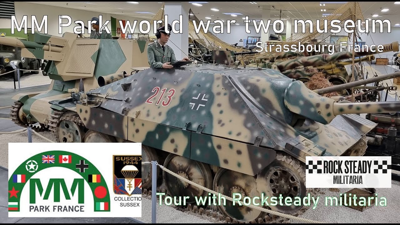Visiting the World war two Museum MM park in France Strassbourg during our roadtrip