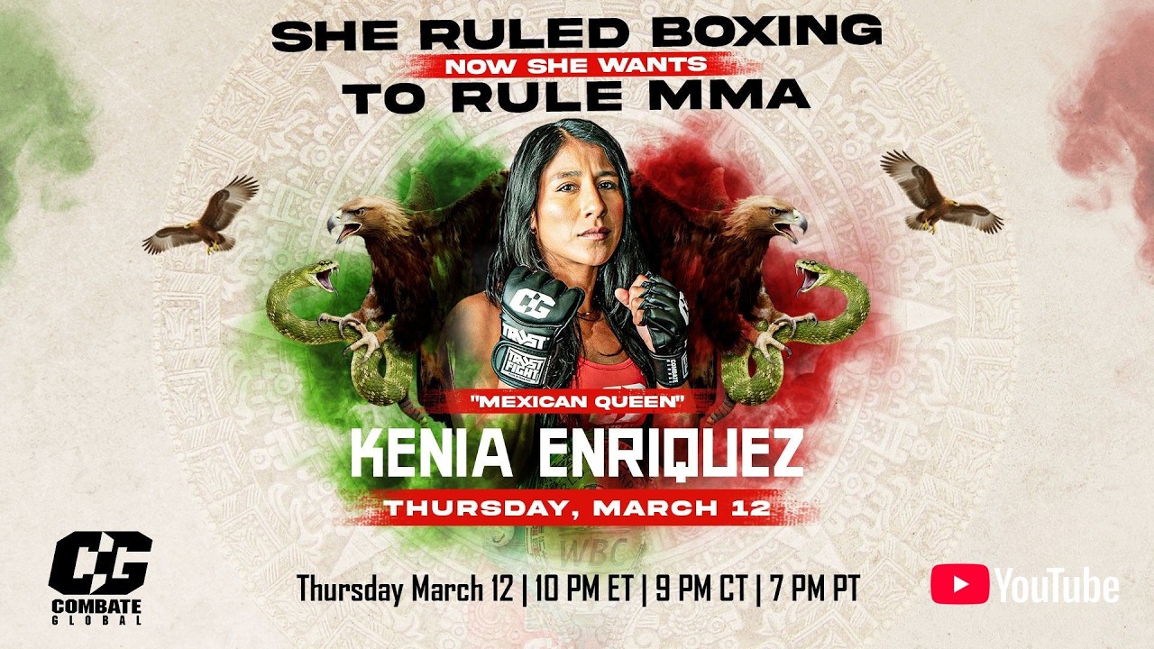 Combate Global Live Event - Kenia Enriquez vs Caysea McBride