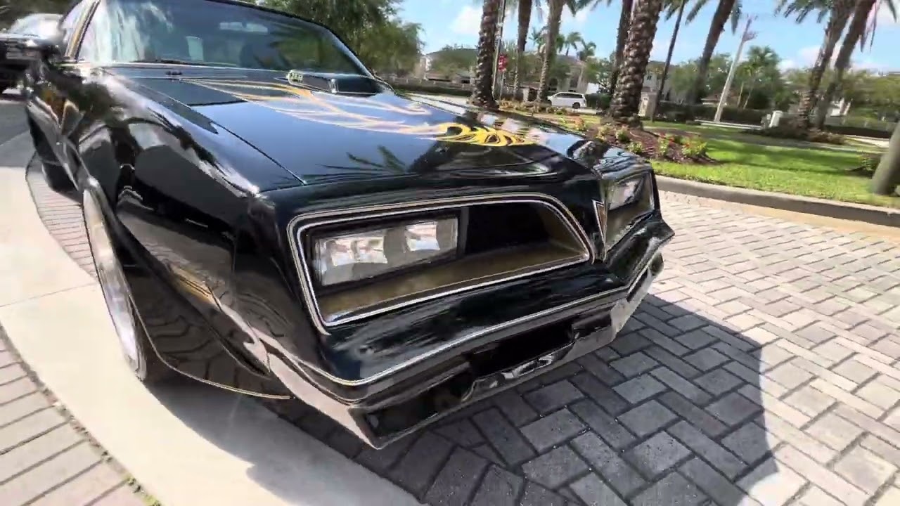 1978 Pontiac Trans Am tire Shredder Beast Restomod!