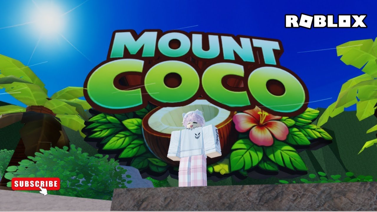 GUNUNG TROPIS PALING INDAH DI ROBLOX?! 🌴- GUNUNG COCO | ROBLOX INDONESIA