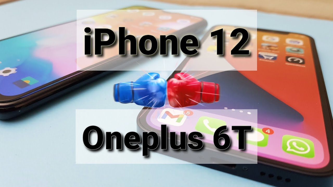 iPhone 12 and Oneplus 6T Speed Test - Oneplus is still Impressive!