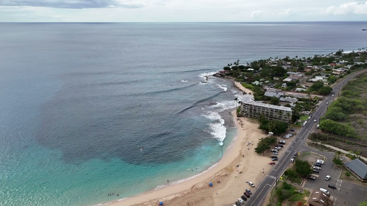 Makaha Beach surfing