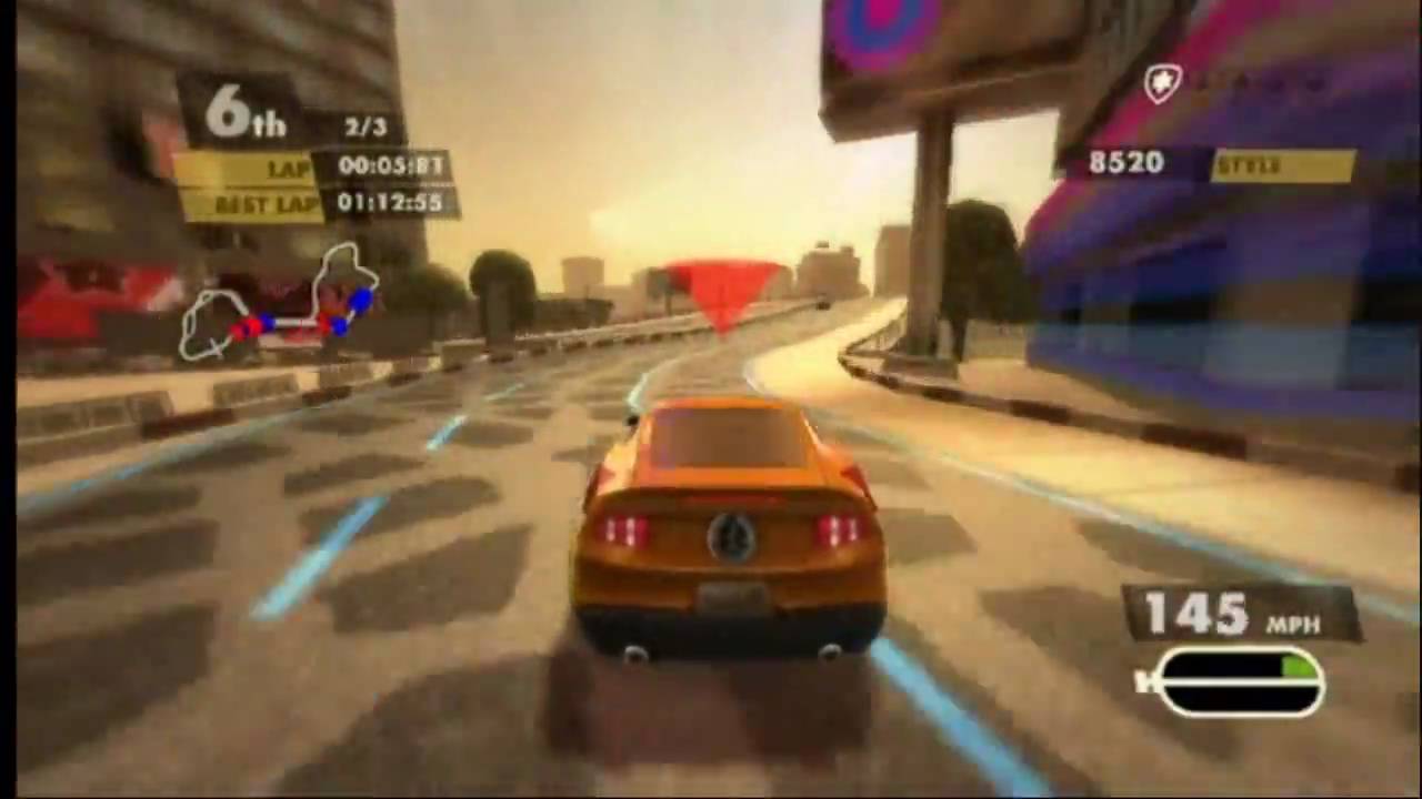Need for Speed Nitro (Wii) Team Race