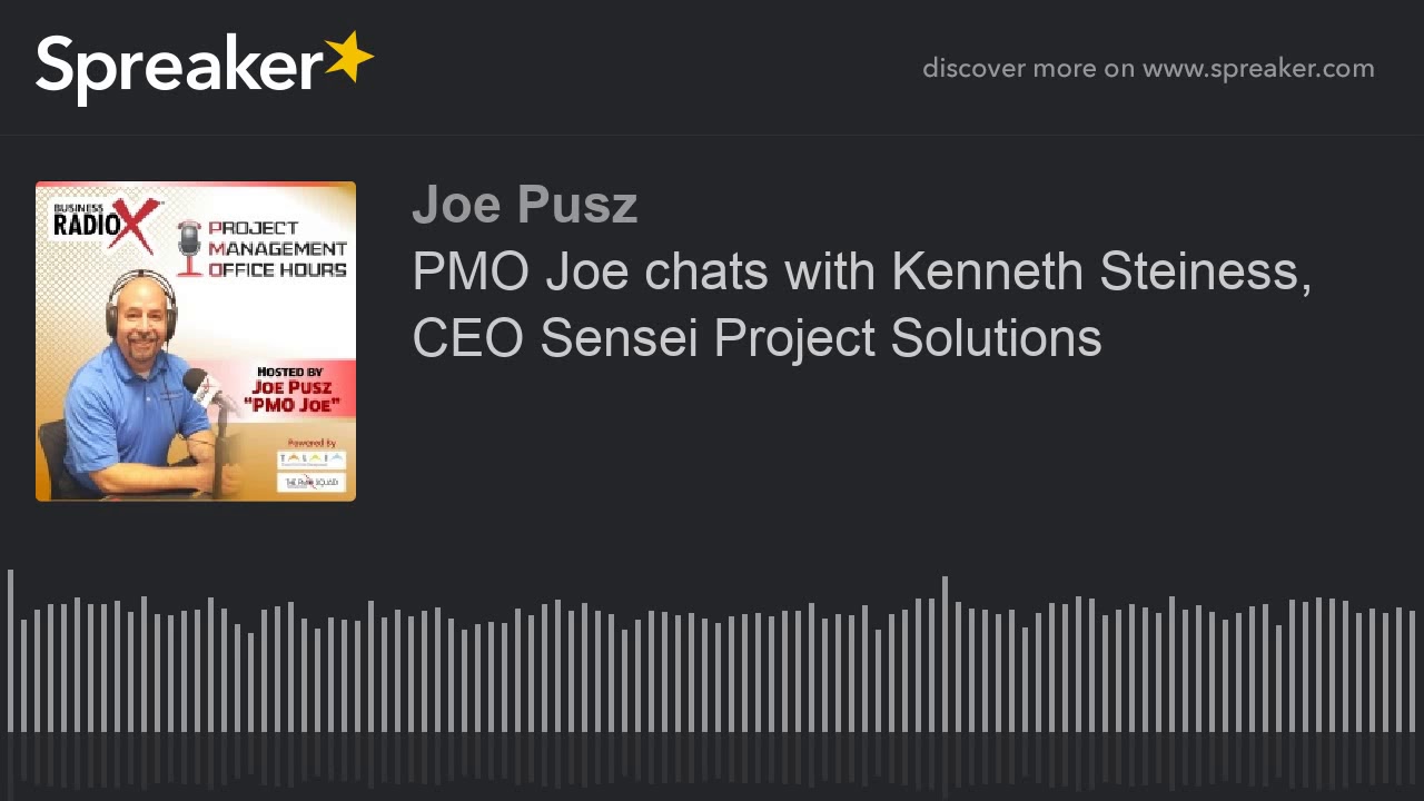 PMO Joe chats with Kenneth Steiness, CEO Sensei Project Solutions