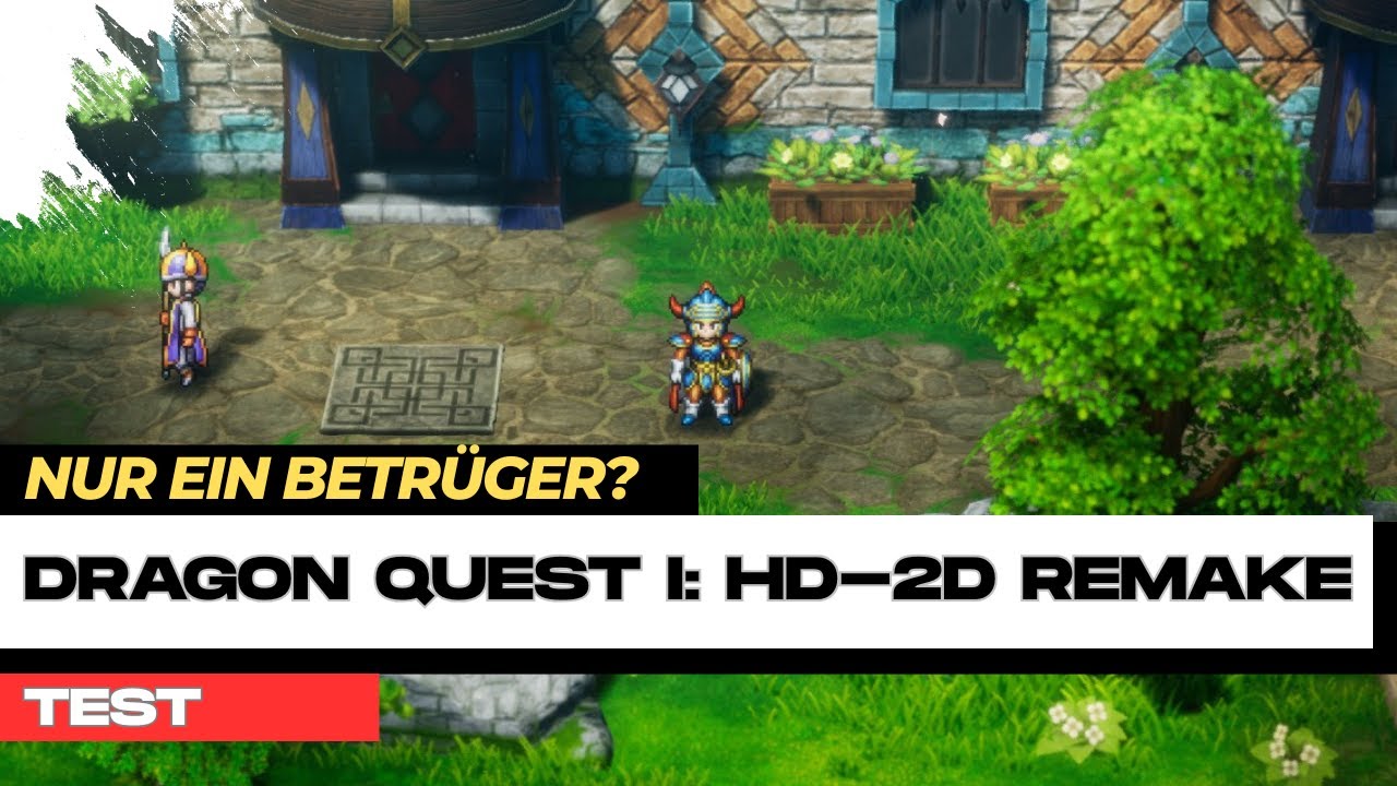 Im DRAGON QUEST I HD REMAKE haben wir KEINE Freunde?! | TEST / REVIEW