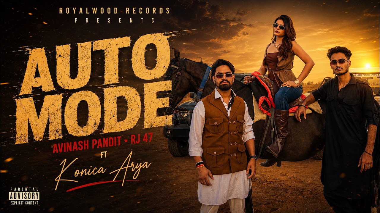 AUTO MODE - Avinash Pandit &times; RJ 47 | Konica Arya | Huvi | Chetan Cholak | New Rajasthani Song 2026