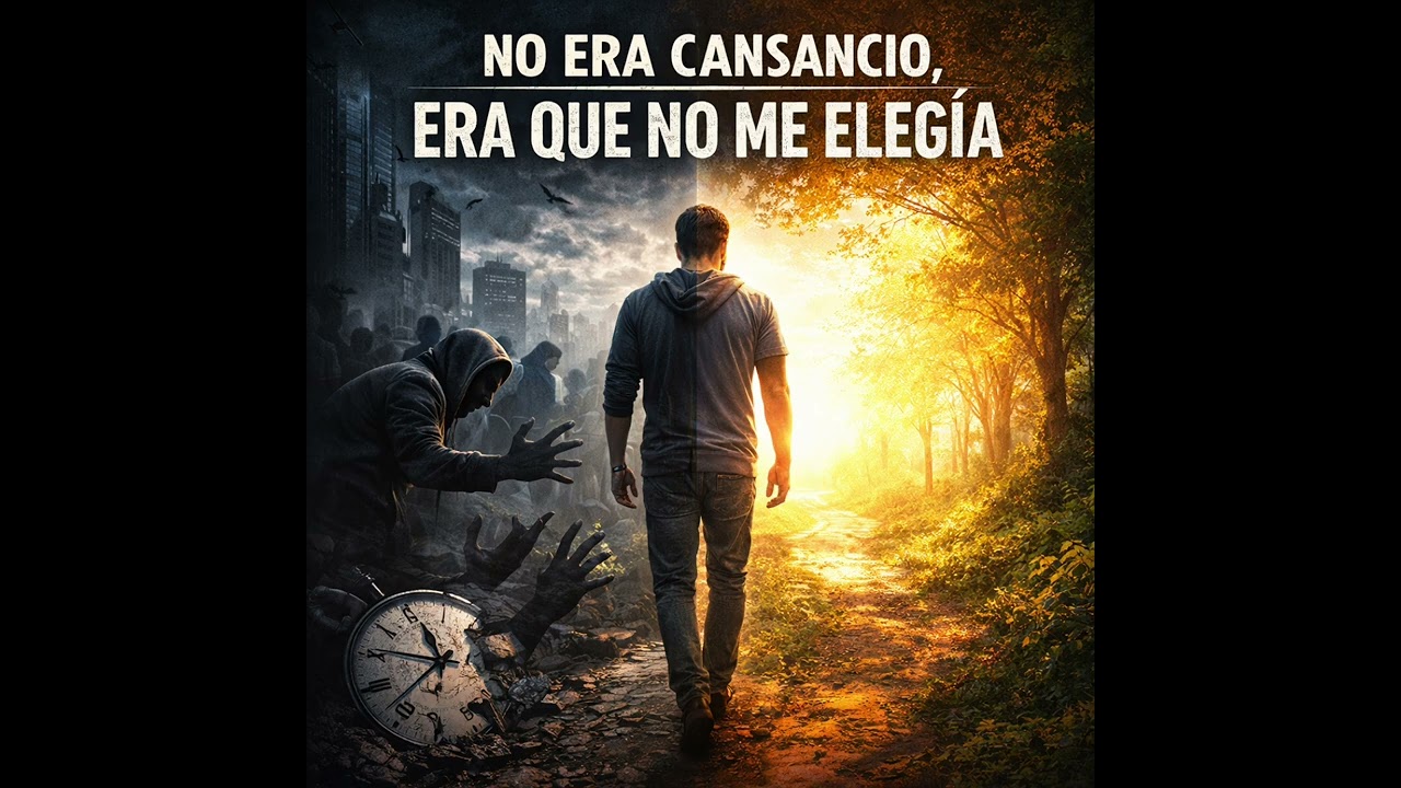 “No era cansancio, era que no me elegía” es una canción sobre despertar...esto no es dopamina barata
