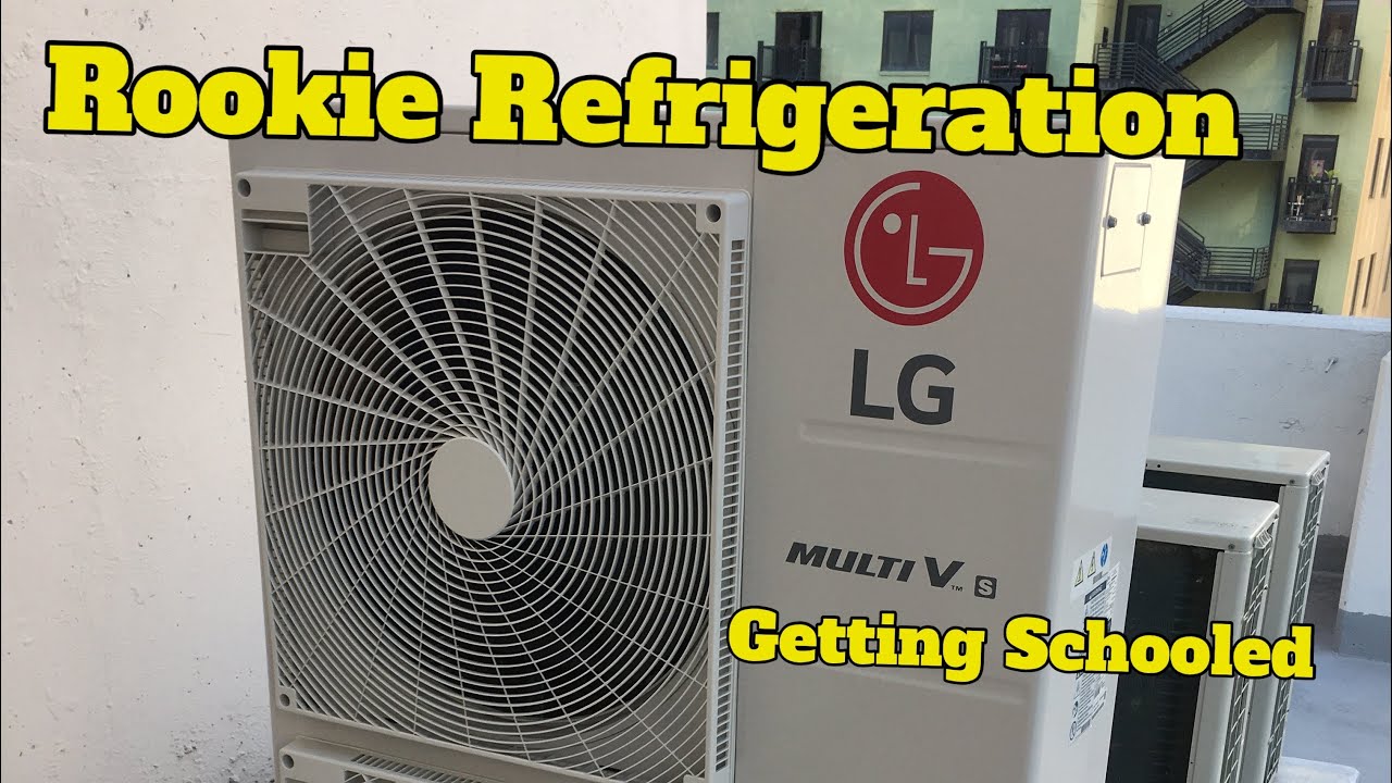 HVAC:  LG MULTI V INVERTER S startup. My first time working on VRF systems.