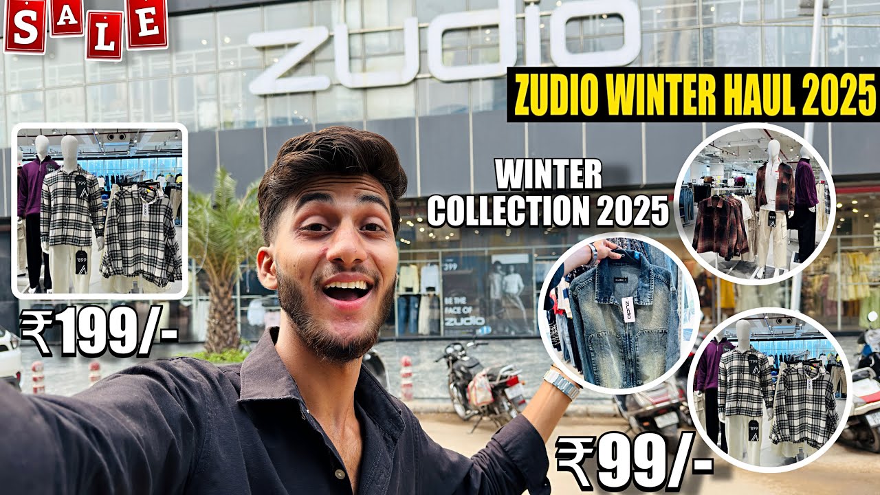 WINTER COLLECTION🤯 - Zudio Mens Winter Haul 2025 | Zudio Winter Collection | Zudio Boys Today Video