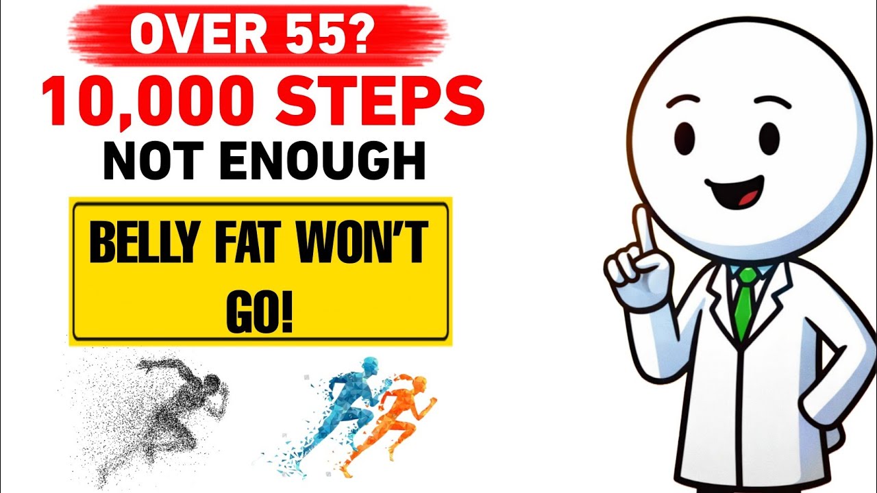 Over 55? Walking 10,000 Steps Won’t Shrink Belly Fat — Do This Instead