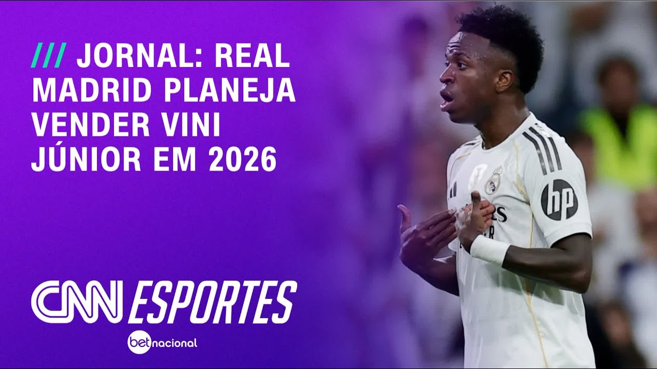 Real Madrid planeja vender Vinicius J&uacute;nior em 2026, diz jornal | CNN NOVO DIA