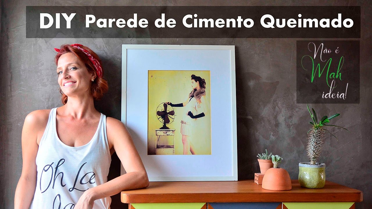 Como Fazer Cimento Queimado | Não é Mah Ideia