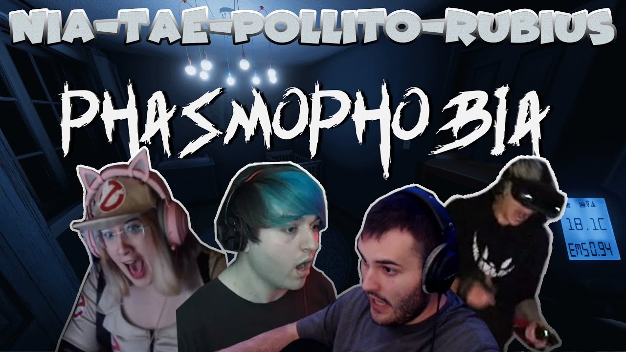 LOS CAZAFANTASMAS - CON NIA, RUBIUS Y POLLITO - PHASMOPHOBIA