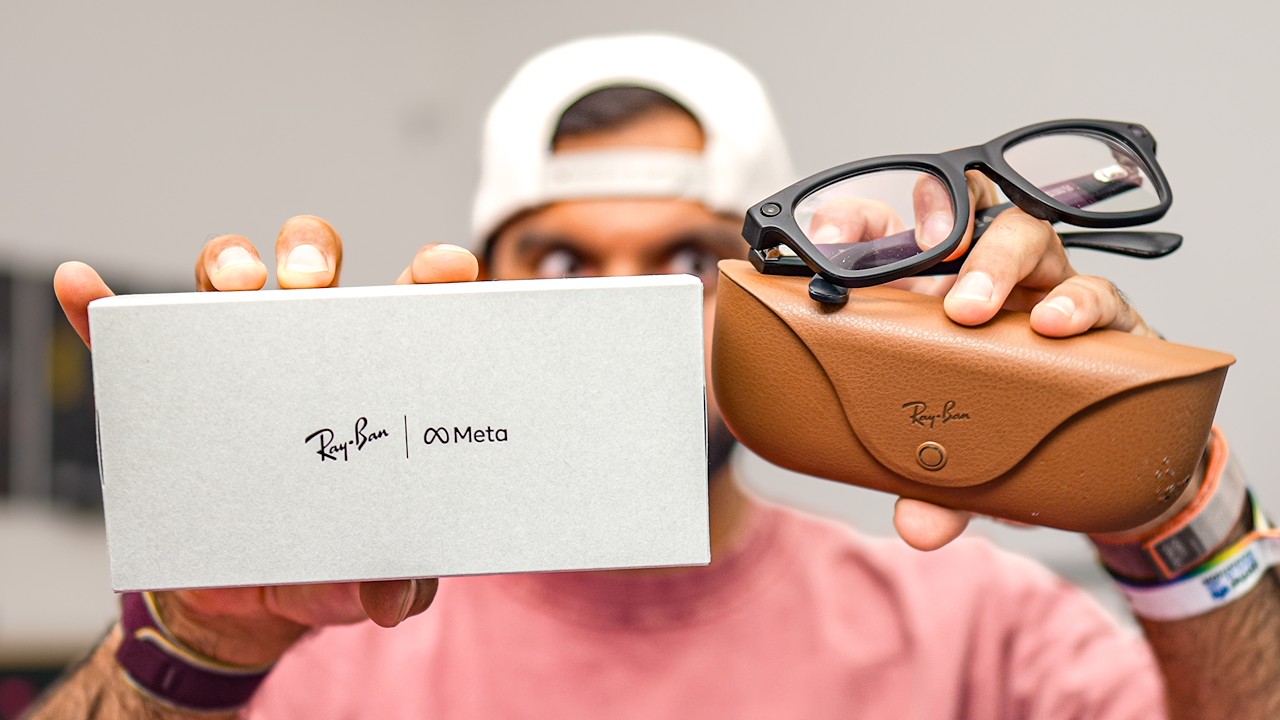 Распаковка Ray-Ban Meta Gen 3