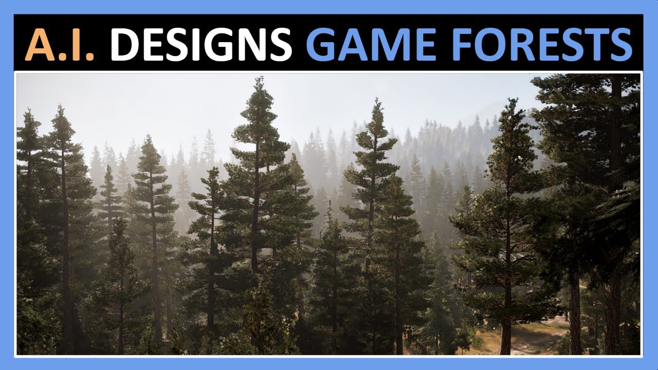 This AI Designs Beautiful Forest Landscapes For Games | Game Futurology #41