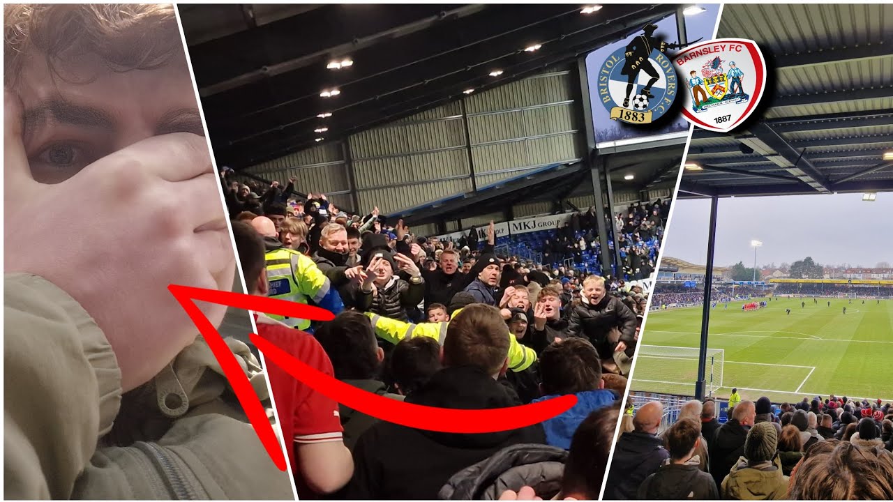 MOST FRUSTRATING AWAY DAY EVER!/ Bristol Rovers Vs Barnsley Vlog!