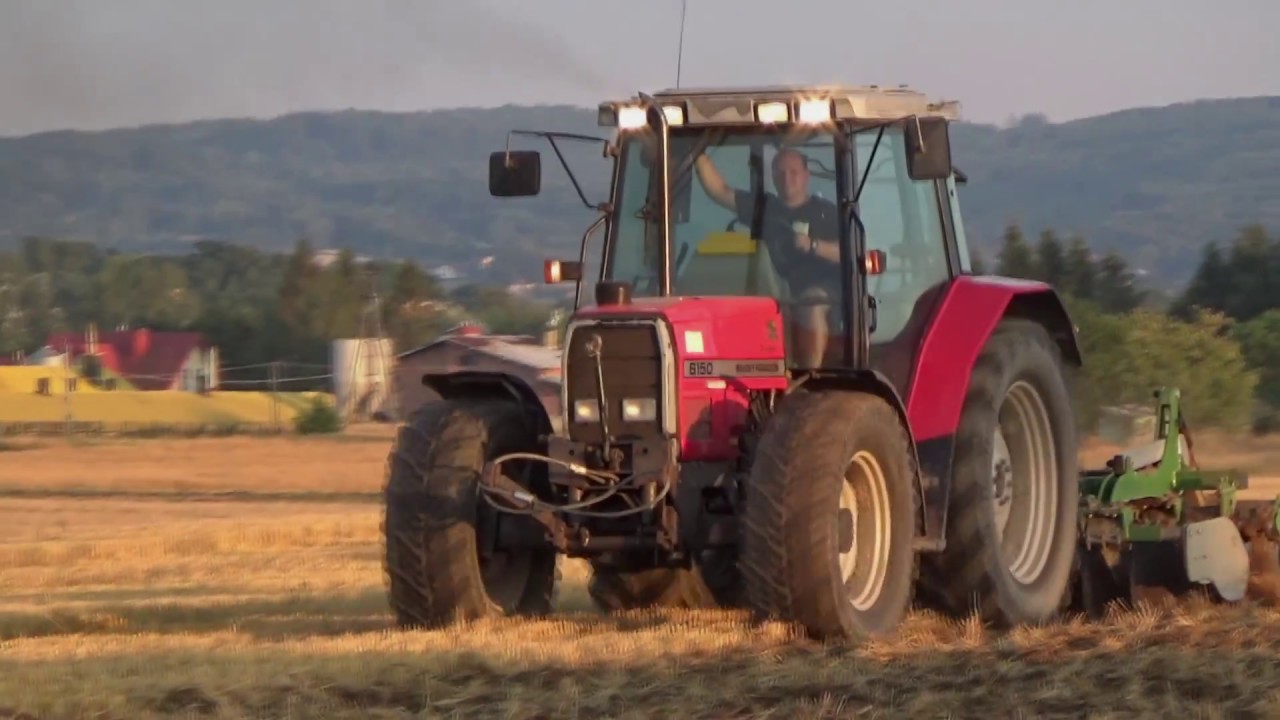 ㋡☆Uprawa Ścierniska 2017☆Massey Ferguson 6150 & Tolmet Astat 300☆㋡☆Talerzowanie㋡