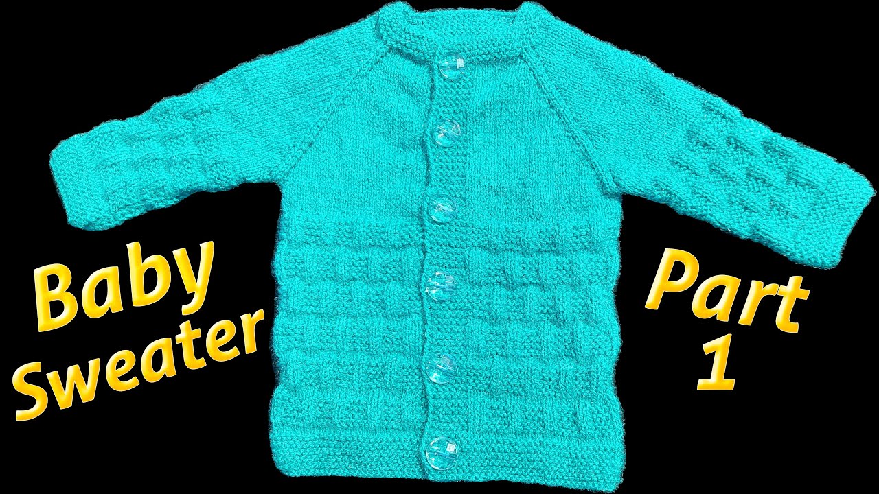 317- Baby Sweater Starting from Neck: Part 1 || Full Tutorial || बच्चों का स्वेटर @Knitting Tutor