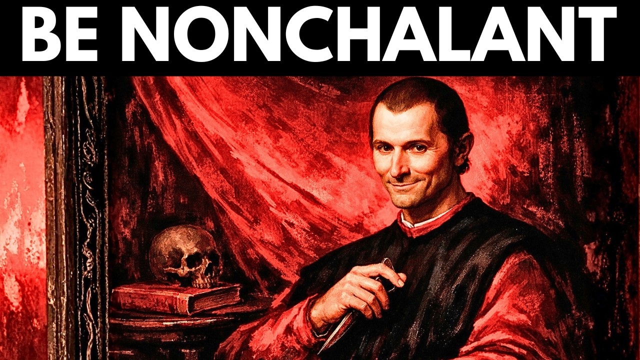 This Is the Most Powerful Trait of a Truly Confident Person (Be Nonchalant) | Machiavelli