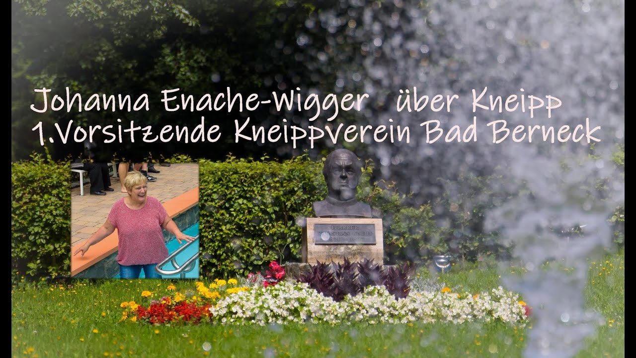 Kneipp in Bad Berneck mit Johanna Enache-Wigger